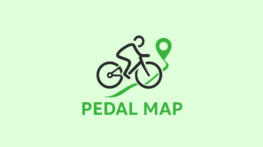 PedalMap mobile app screens